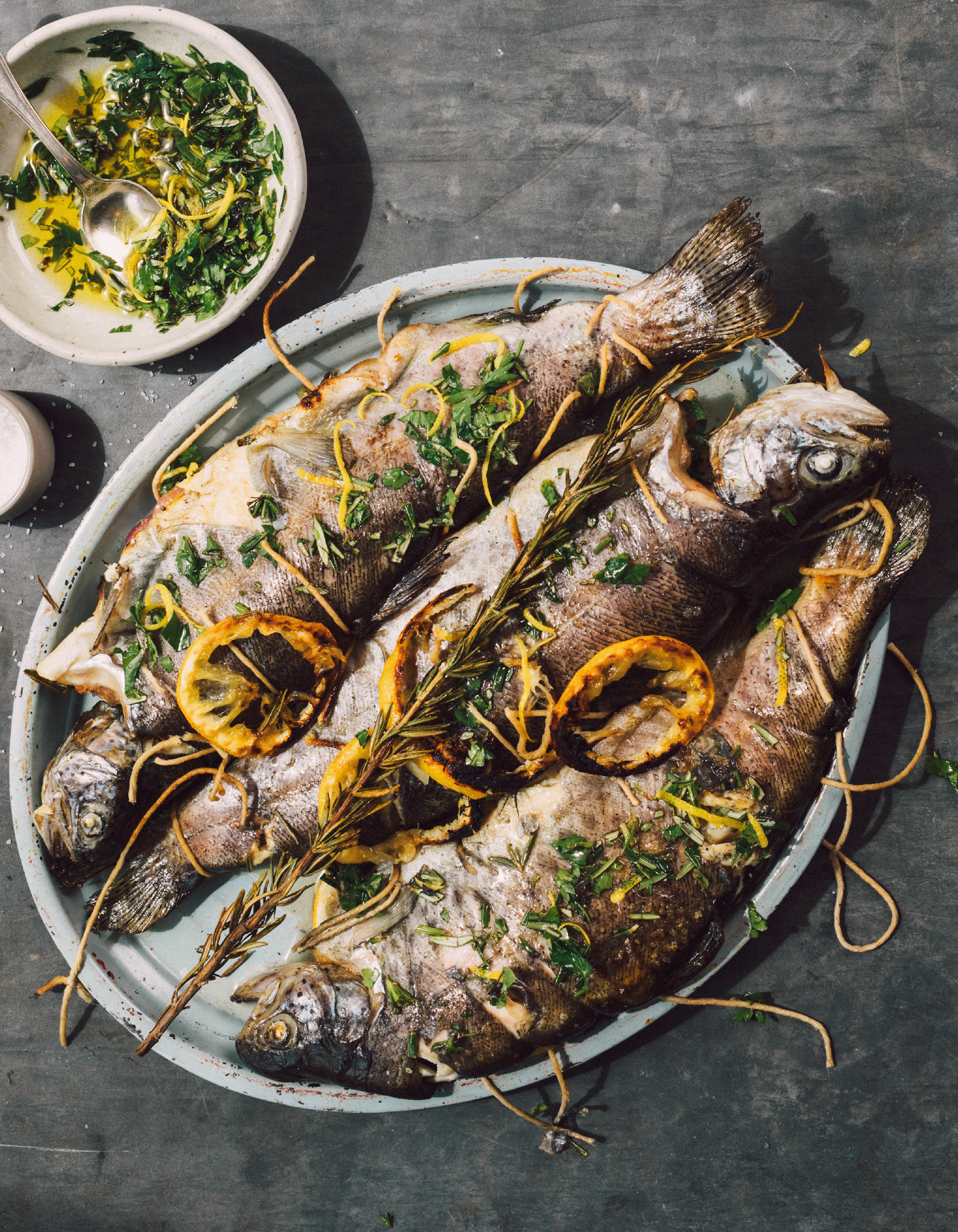 grilled trout