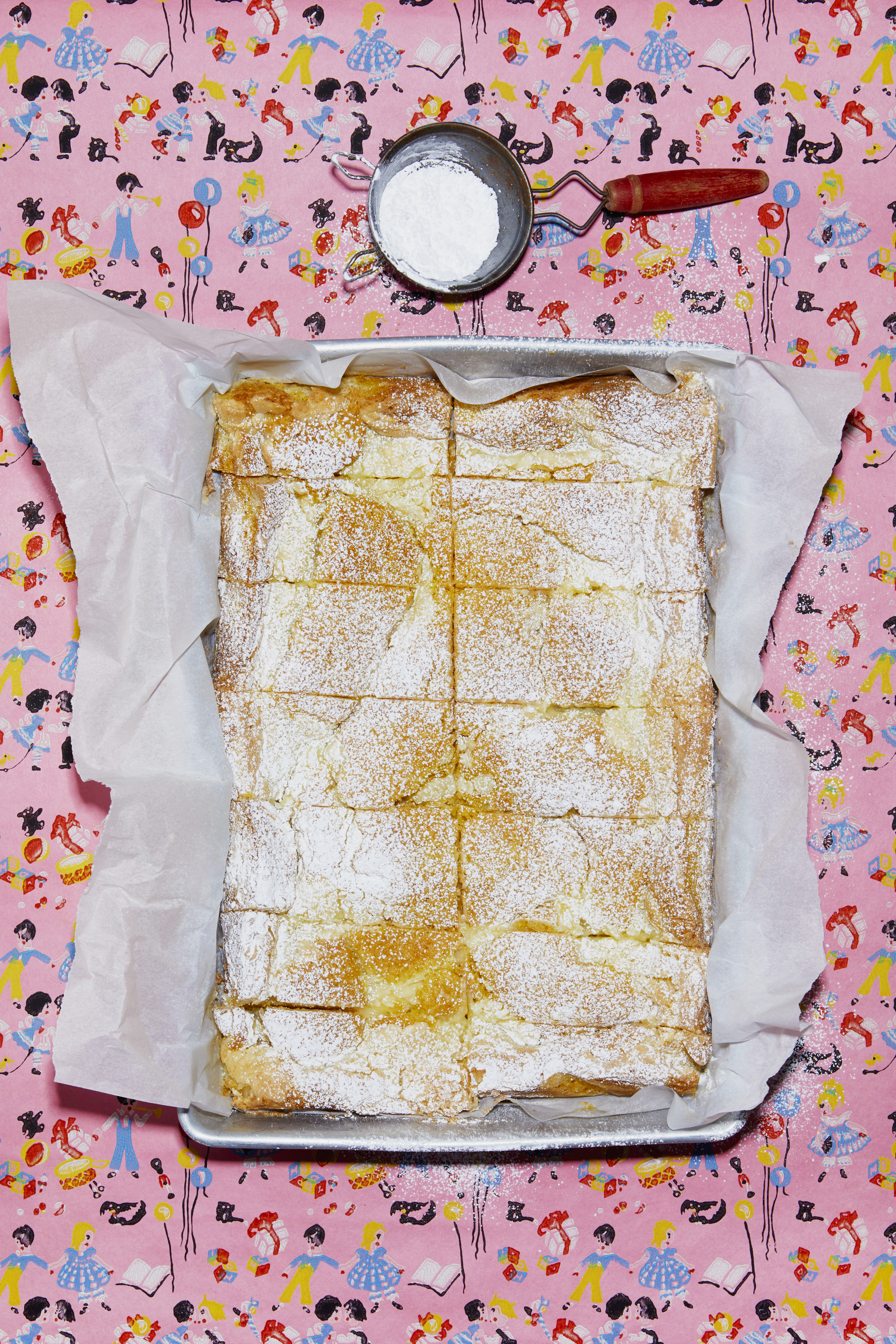 sheet cake bang bang pie Johanna Brannan Lowe Food and Prop Stylist | packaging New York
