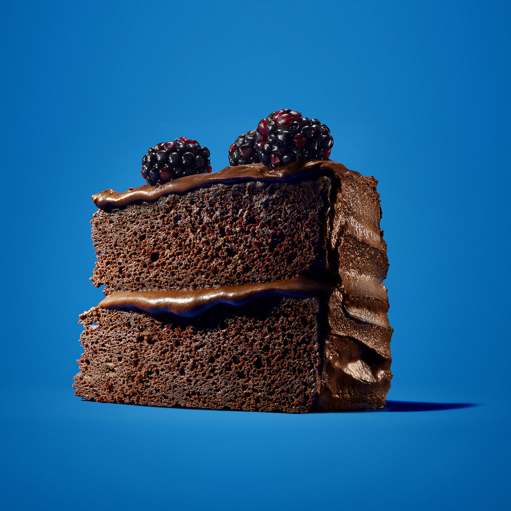 chocolate_cake_berries Johanna Brannan Lowe Food and Prop Stylist | Advertising Chicago