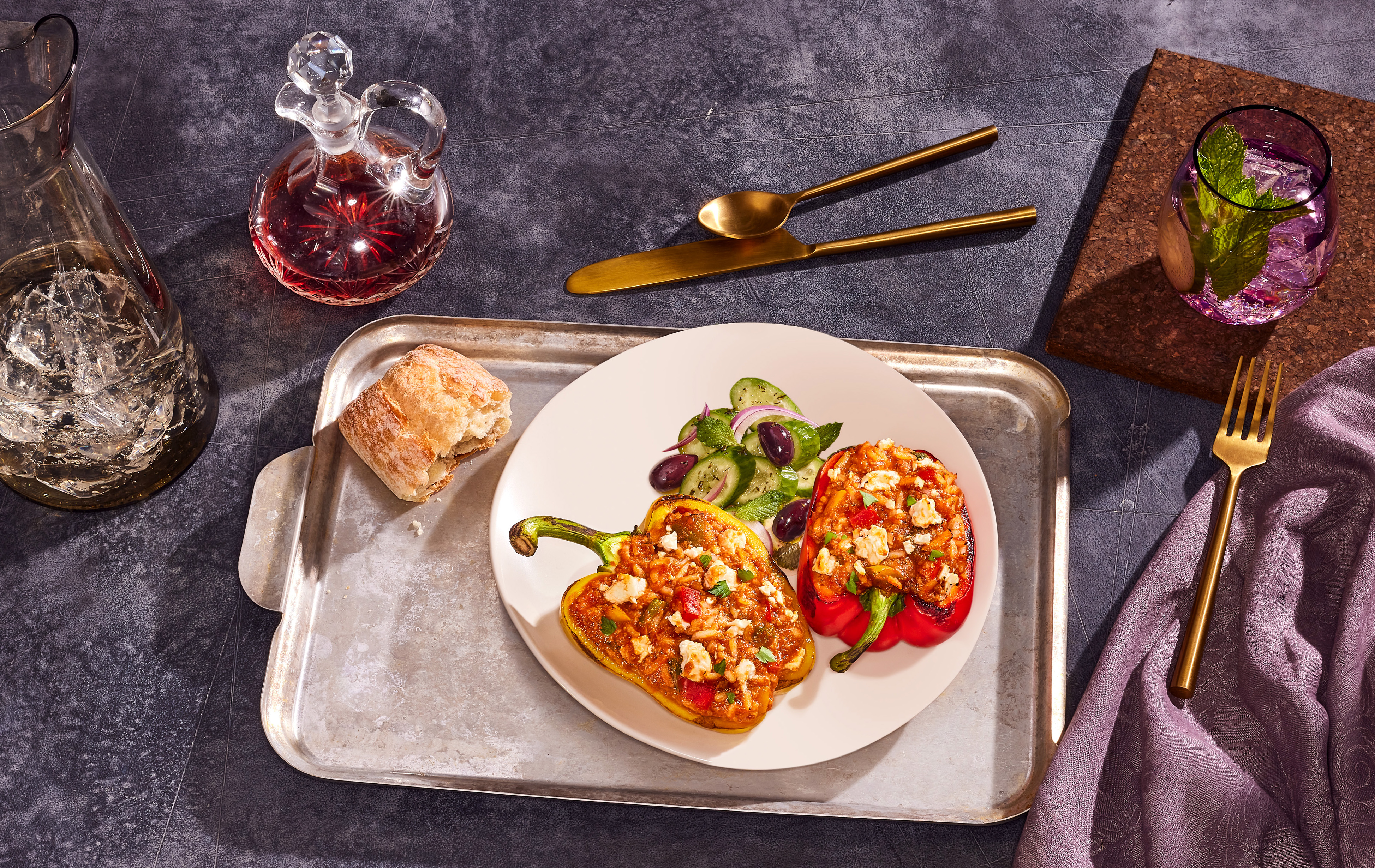 stuffed peppers ragu