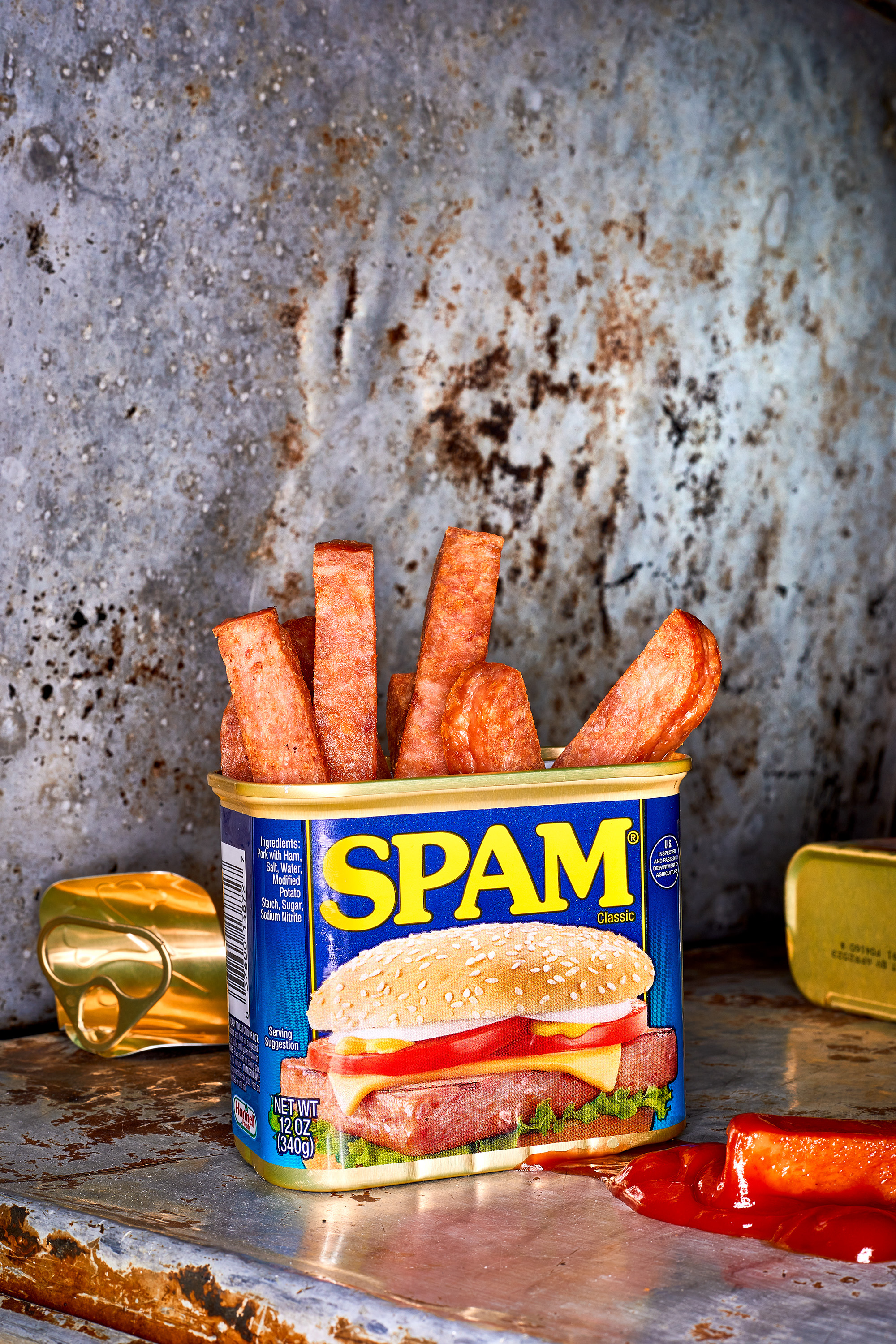 spam fries Johanna Brannan Lowe Food and Prop Stylist | editorial Detroit